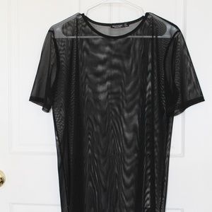 Nasty Gal Mesh Dress